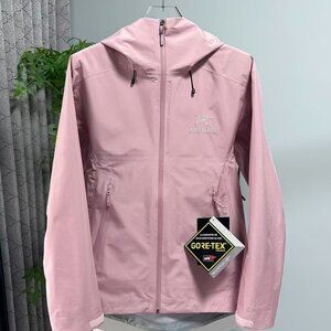 Pink Arcteryx Beta Series Beta LT JacketHooded Hardshell Jacket Size M